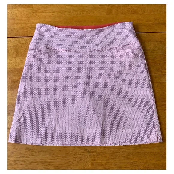 S.C. & Co. Swing Control Pink Masters Skort sport tennis golf pockets, Size M - Picture 2 of 10